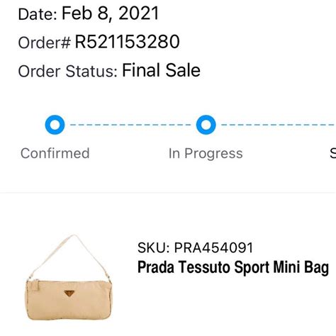 prada order status|prada pre order time.